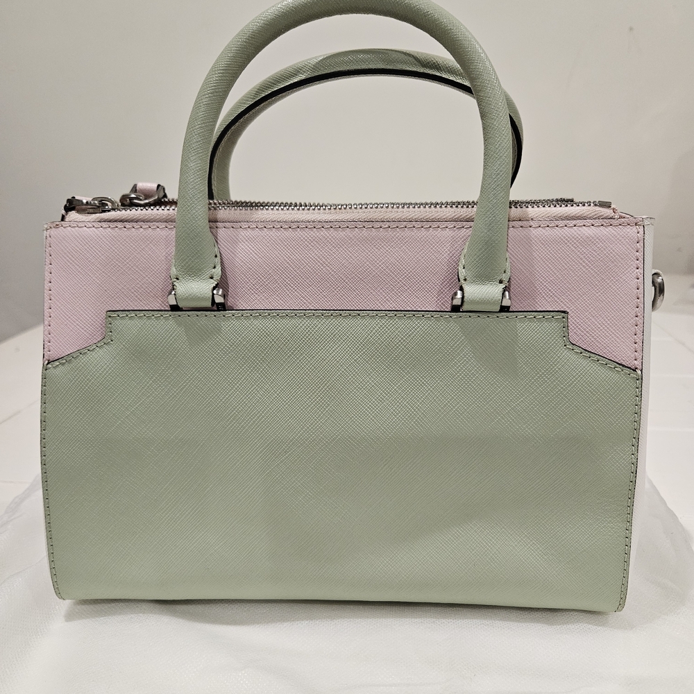 MCM Pink and Cream Women's Bag - Picture 13 of 15